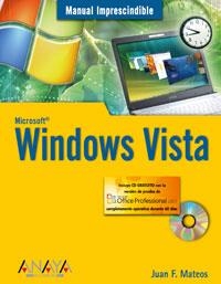 WINDOWS VISTA ( MANUAL IMPRESCINDIBLE ) | 9788441521773 | MATEOS, JUAN F.