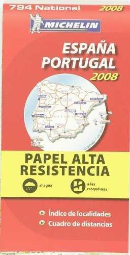 MAPA ESPAÑA PORTUGAL ALTA RESISTENCIA 794 | 9782067131699 | AA.VV.