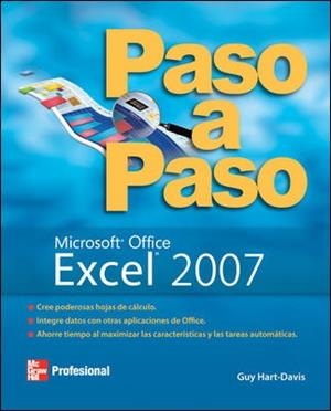 EXCEL 2007 PASO A PASO | 9789701060643 | HART-DAVIS GUY