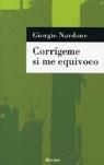 CORRIGEME SI ME EQUIVOCO | 9788425424809 | NARDONE, GIORGIO (1958- )