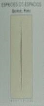 ESPECIES DE ESPACIOS | 9788489354807 | PEREZ, GEORGES