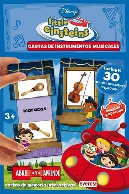 LITTLE EINSTEINS: CARTAS DE INSTRUMENTOS MUSICALES | 9788444144962 | WALT DISNEY COMPANY