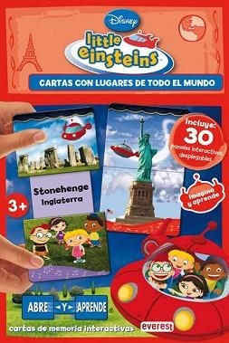 LITTLE EINSTEINS: CARTAS CON LUGARES DE TODO EL MUNDO | 9788444144979 | WALT DISNEY COMPANY