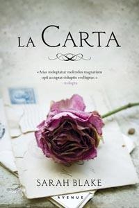 CARTA LA | 9788498678444 | BLAKE, SARAH
