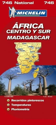 MAPA AFRICA CENTRO SUR MADAGASCAR 746 | 9782067119055 | VARIOS