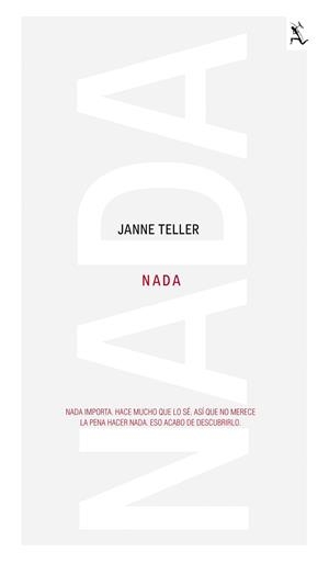 NADA | 9788432296963 | TELLER, JANNE