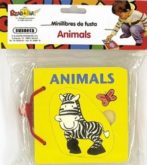 ANIMALS.(MINILLIBRES DE FUSTA) | 9788467707731 | SUSAETA, EQUIPO