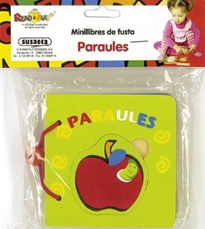 PARAULES.(MINILLIBRES DE FUSTA) | 9788467707748 | SUSAETA, EQUIPO