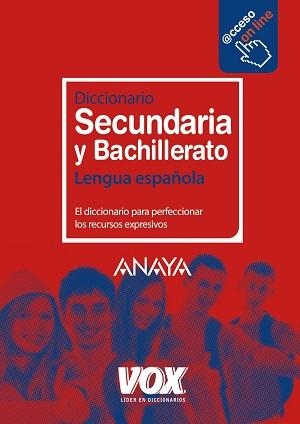 DICCIONARIO DE SECUNDARIA Y BACHILLERATO | 9788499740096 | VV AA