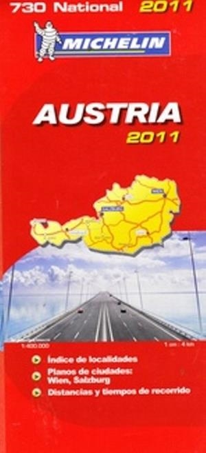 MAPA AUSTRIA 730 2011 | 9782067155947 | 730