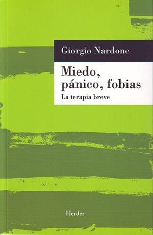 MIEDO PANICO FOBIAS % | 9788425420078 | NARDONE,GIORGIO