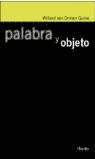 PALABRA Y OBJETO | 9788425421921 | QUINE, WILLARD VAN ORMAN