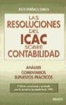 RESOLUCIONES DEL ICAC SOBRE CONTABILIDAD, LAS | 9788423416691 | OMEÑACA GARCIA, JESUS