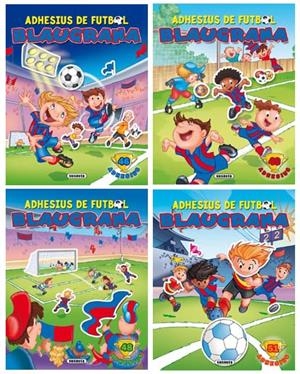 ADHESIUS DE FUTBOL BLAUGRANA (4 TÍTOLS) | 9788467703597 | SUSAETA, EQUIPO
