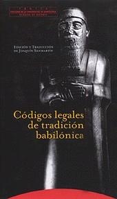 CODIGOS LEGALES DE TRADICION BABILONICA | 9788481643169 | SANMARTIN, JOAQUIN (ED. Y TRAD.)
