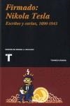 FIRMADO: NIKOLA TESLA | 9788475068114 | TESLA, NIKOLA