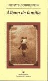 ALBUM DE FAMILIA (PN) | 9788433969903 | DORRESTEIN, RENATE