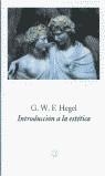 INTRODUCCION A LA ESTETICA (BUTXACA) | 9788483074145 | HEGEL, G.W.