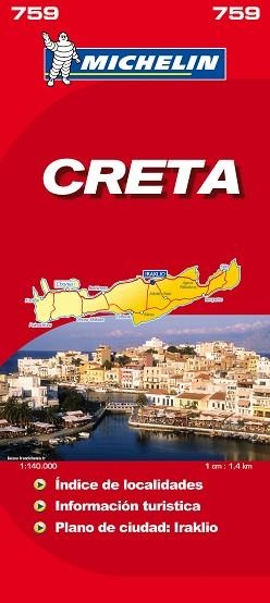MAPA CRETA 759 | 9782067157095 | MICHELIN