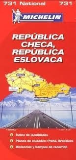 MAPA REPUBLICA CHECA REPUBLICA ESLOVACA 731 | 9782067125865 | VV AA