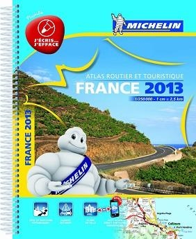 ATLAS FRANCIA (PLASTIFIÉ) 2013 20700 | 9782067182509 | VARIOS AUTORES