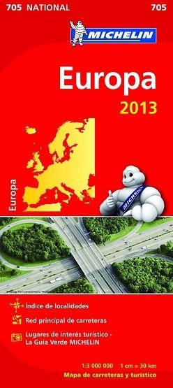 MAPA EUROPA 2013 705 | 9782067180086 | VARIOS AUTORES