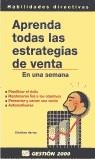 APRENDA TODAS LAS ESTRATEGIAS DE VENTA EN UNA SEMANA | 9788480884235 | HARVEY, CHRISTINE