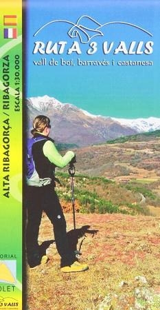 MAPA RUTA 3 VALLS. VALL DE BOI, BARRAVÉS I CASTANESA | 9788494130649 | EDITORIAL PIOLET