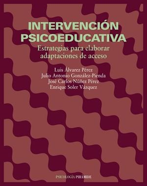 INTERVENCION PSICOEDUCATIVA | 9788436813388 | ALVAREZ PEREZ, LUIS