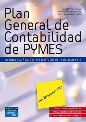 PLAN GENERAL DE CONTABILIDAD PARA PYMES | 9788483224946 | GÓMEZ GÓMEZ, ÁNGEL PEDRO