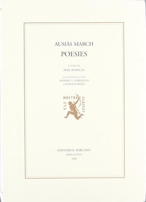 POESIES AUSIAS MARCH | 9788472266896 | MARCH, AUSIAS