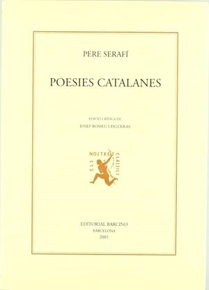 POESIES CATALANES PERE SERAFI | 9788472266971 | SERAFI, PERE