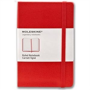 RED POCKET RULED NOTEBOOK -MOLESKINE | 9788862930000 | MOLESKINE