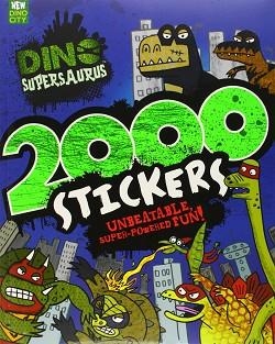 DINO SAURUS 2000 STICKERS | 9781472332363 | VV. AA.