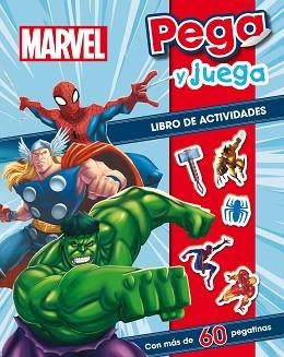 MARVEL. PEGA Y JUEGA | 9788415343776 | MARVEL