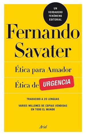 PACK ETICA PARA AMADOR /ETICA DE URGENCIA | 9788434422421 | FERNANDO SAVATER