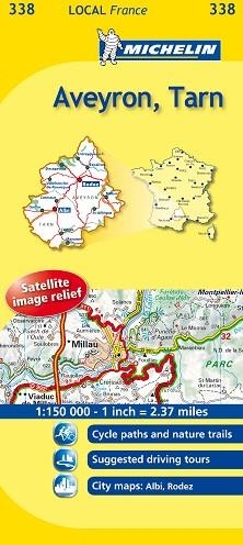 MAPA LOCAL AVEYRON, TARN | 9782067133921 | MICHELIN