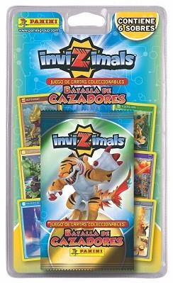 BLISTER 6 SOBRES INVIZIMALS 3 BATALLA DE CAZADORES | 9788427868892 | AA.VV
