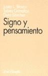 SIGNO Y PENSAMIENTO | 9788434487505 | BLASCO, JOSEP L.