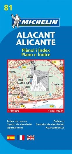 PLANO ALICANTE 81 | 9782067127937 | VV. AA.