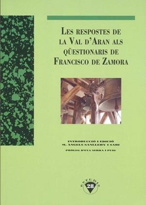 RESPOSTES DE VAL D'ARAN QUESTIONARIS DE FRANCISCO DE ZAMORA | 9788494173479 | SANLLEHY I SABI, M. ÀNGELS