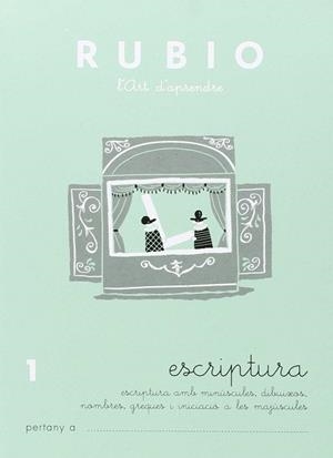 L'ART D'APRENDRE, ESCRIPTURA 1 | 9788489773516 | RUBIO POLO, ENRIQUE