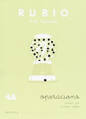 RUBIO L'ART D'APRENDRE. OPERACIONS 4A | 9788489773073 | RUBIO POLO, ENRIQUE