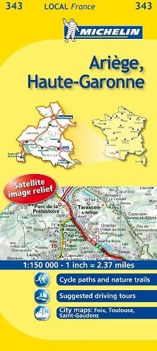 MAPA ARIEGE HAUTE-GARONNE 343 | 9782067133976 | MICHELIN