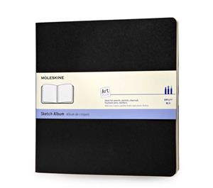 ALBUM DE CROQUIS CUADRADA NEGRA           SKETCH ALBUM SQRD BLACK | 9788867323388 | MOLESKINE