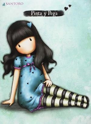 PINTA Y PEGA  GORJUSS Nº.2 AZUL | 9788427870222 | VV.AA.