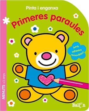 PINTA I ENGANXA - PRIMERES PARAULES | 9789463072861 | BALLON