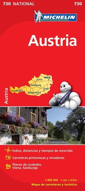 MAPA AUSTRIA 730 | 9782067171756 | VARIOS AUTORES
