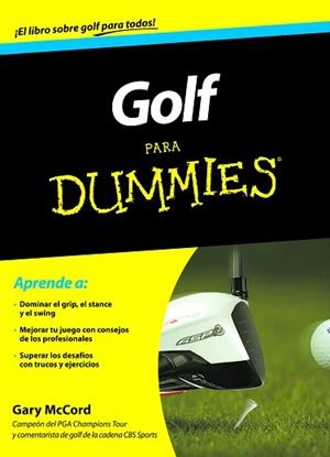 GOLF  PARA DUMMIES | 9788432900549 | GARY MCCORD