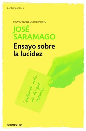 ENSAYO SOBRE LA LUCIDEZ | 9788490628768 | SARAMAGO, JOSE